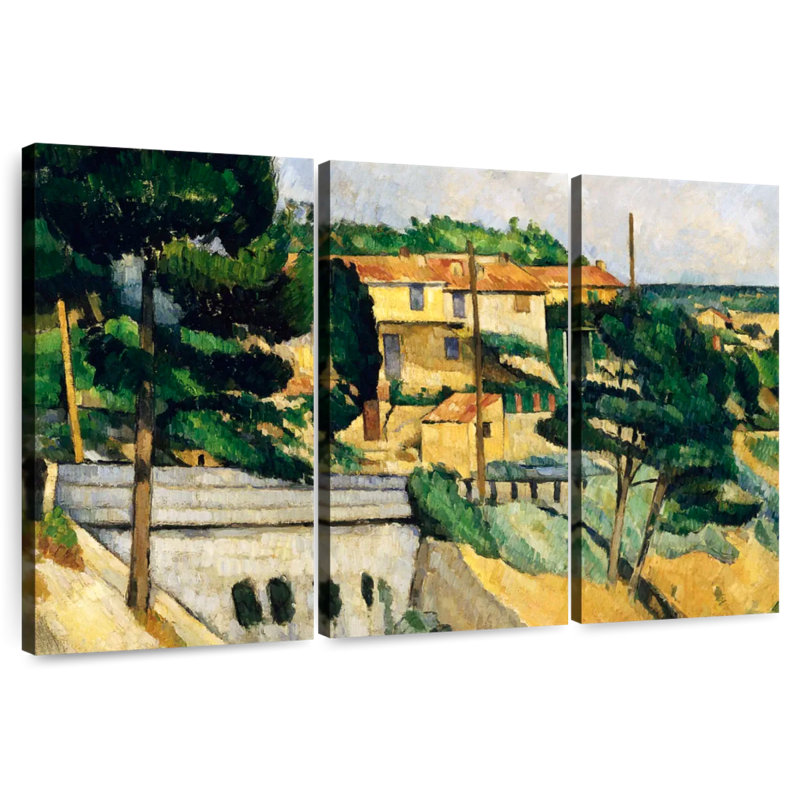 Alvord, le pont de la route à l'Estaque, H 48 po x l 74 po