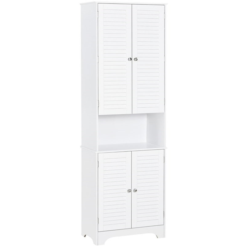 Freestanding Cabinet, White