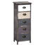 Apus Solid Wood 35cm W 5 - Drawer Chest of Drawers