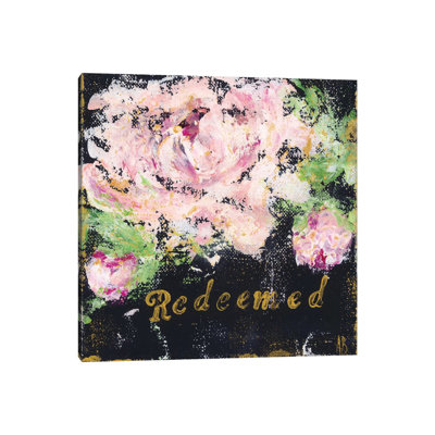 Redeemed Floral by Ashley Bradley - Print on Canvas