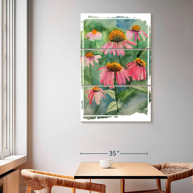 Harnek Coneflower Garden, H 65 po x l 42 po