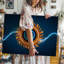 Toile, "Radiant Stylized Sun"-1624839484