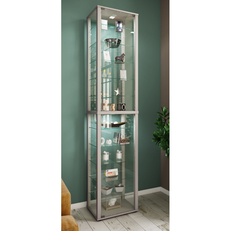 Canudo Display Cabinet, Silver