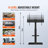 Stellweilan Tessberg Single Screen Floor Stand Mount