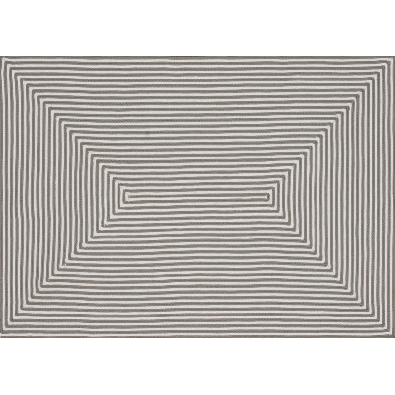 Kircher Geometric Indoor Rug, Round 7'10"