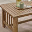 Ensemble de conversation de jardin en bois massif pour 4 personnes Vita - Table de patio moderne et chaises
