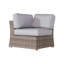 7-Piece Rattan Sectional Sofa Set With Cushions - Fully Assembled