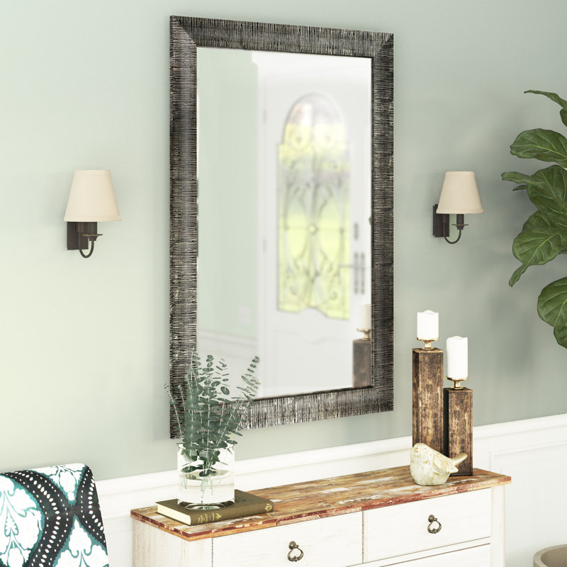 Miroir décoratif safari, H 32 po x l 28 po