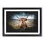 A Resting Highland Cow - Framed Print-56876635-56876637