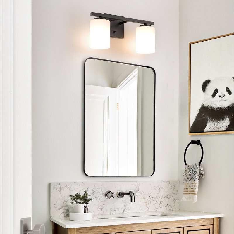 Ellysen Dimmable Vanity Light, Matte Black, 2