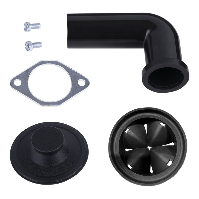 Eco Logic Black 1/3 HP Continuous Feed Garbage Disposal with Cord