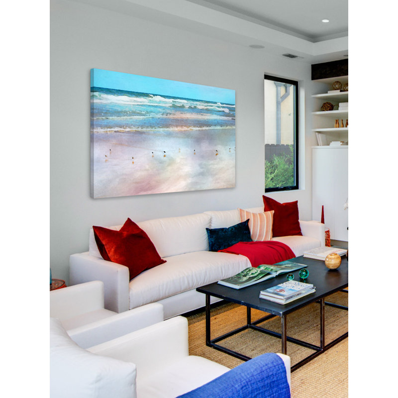 "Tranquil Horizon" Print on Wrapped Canvas, 12" H x 18" W x 1.5" D