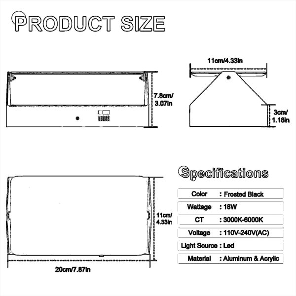 Dimensions du produit