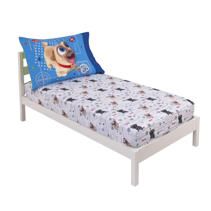 Ensemble de literie pour tout-petits 2 pièces Puppy Dog Pals