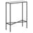 Henley 22'' Glass Top Console Table