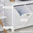 White Bathroom Cabinet - Tilt Out Laundry Sorter Plentiful Space For Towels & Accessories , -blocking Material Toppling 30" X 16.21" 27.5 Storage Tilt-out Generous To Design 30"w 16.21"d 27.5"h