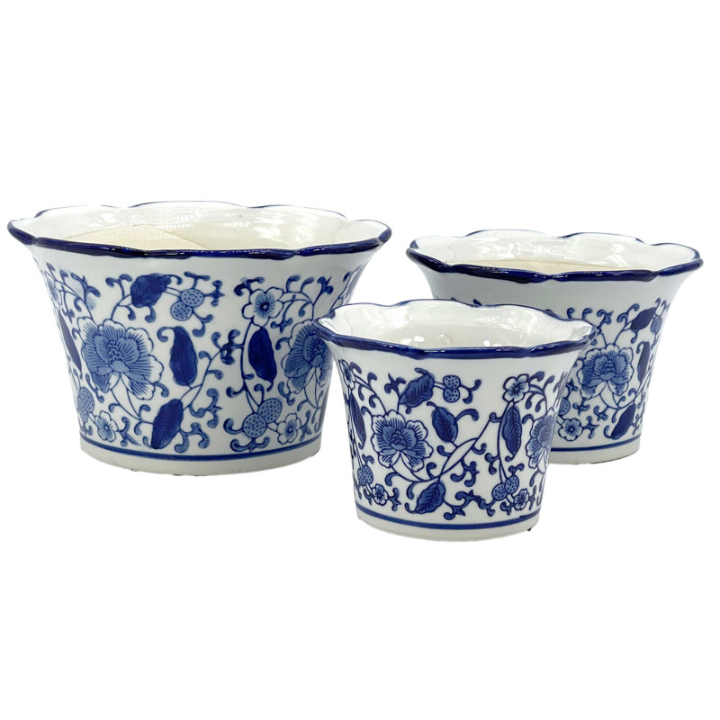 Pot de fleurs en céramique fait à la main