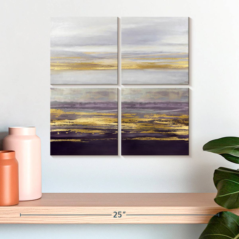 Avery Amethyst Reflections I, H 18 po x l 18 po