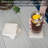 Stoneware Square 4 Piece Coaster Set
