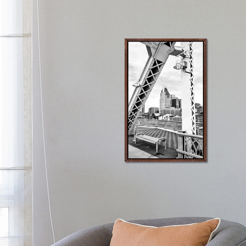 Skyline Of Nashville by Susanne Kremer - Gallery-Wrapped Canvas Giclée on Canvas, 66.04 cm H x 45.72 cm W