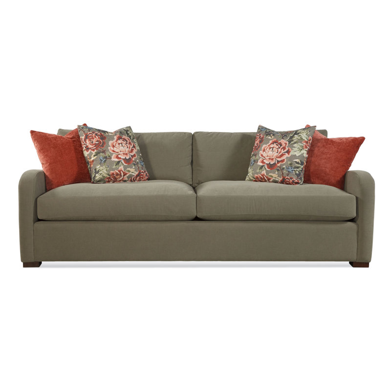 Jeanette Sofa, Pearl Stripe;0206-85, Honey