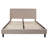 Aluino Tufted Platform Bed with 10in. Pocket Spring Mattress-1960218023-1960218040