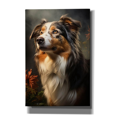 Art mural sur toile Winston Porter «Dog Fairy Tale 3» par Momart, 12 po x 18 po