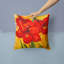 Coussin décoratif intérieur/extérieur amaryllis