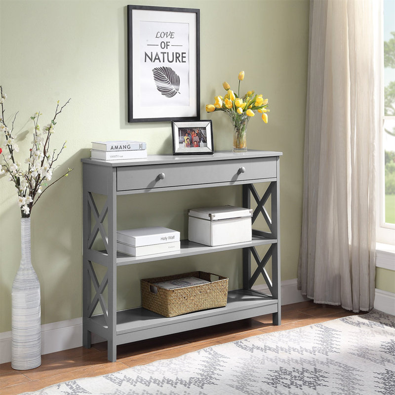 Console 39,5 po Toyna, Gris, Gris