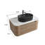Meuble-lavabo cannelé avec armoire de rangement et tiroirs 36 po Avalon-133010647