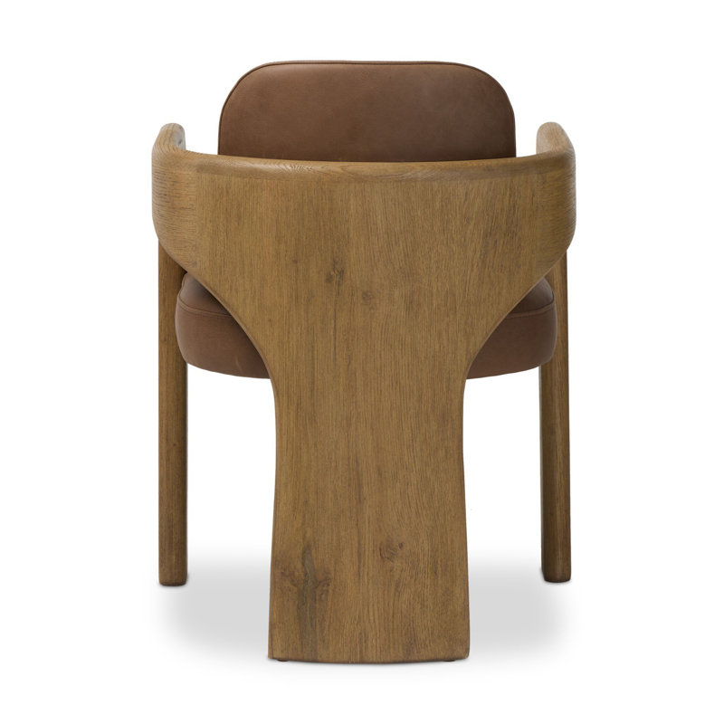 Woltz Upholstered Arm Chair, Palermo Cigar