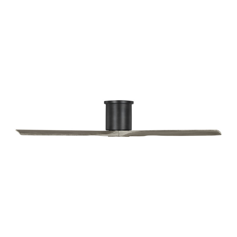 Collins Smart Ceiling Fan, Aged Pewter, Light Gray Weathered Oak