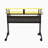 Yellow And Black Music Studio Desk With Keyboard Tray