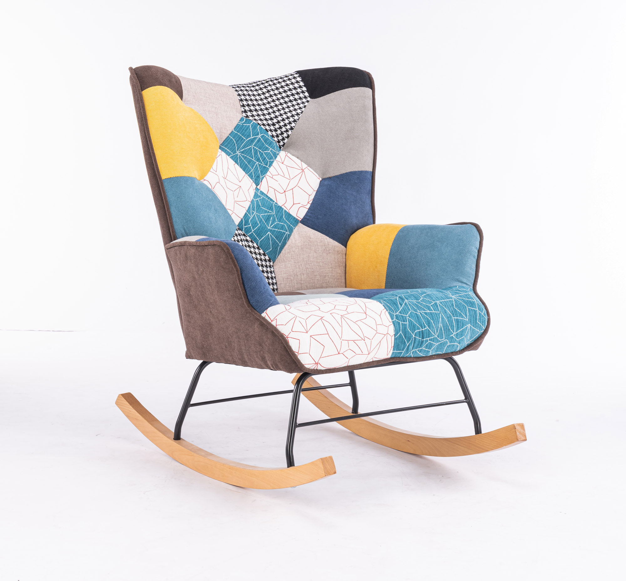 Children's upholstered rocking discount chair