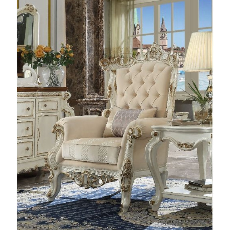 Chaise d'appoint avec coussin Picard II