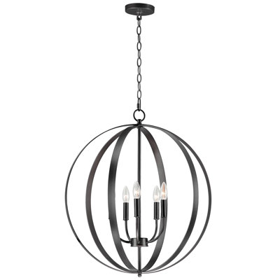 Lustre lanterne à 5 lumières Albano