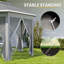 34 Ft. W x 28 Ft. D Metal Soft-Top Canopy
