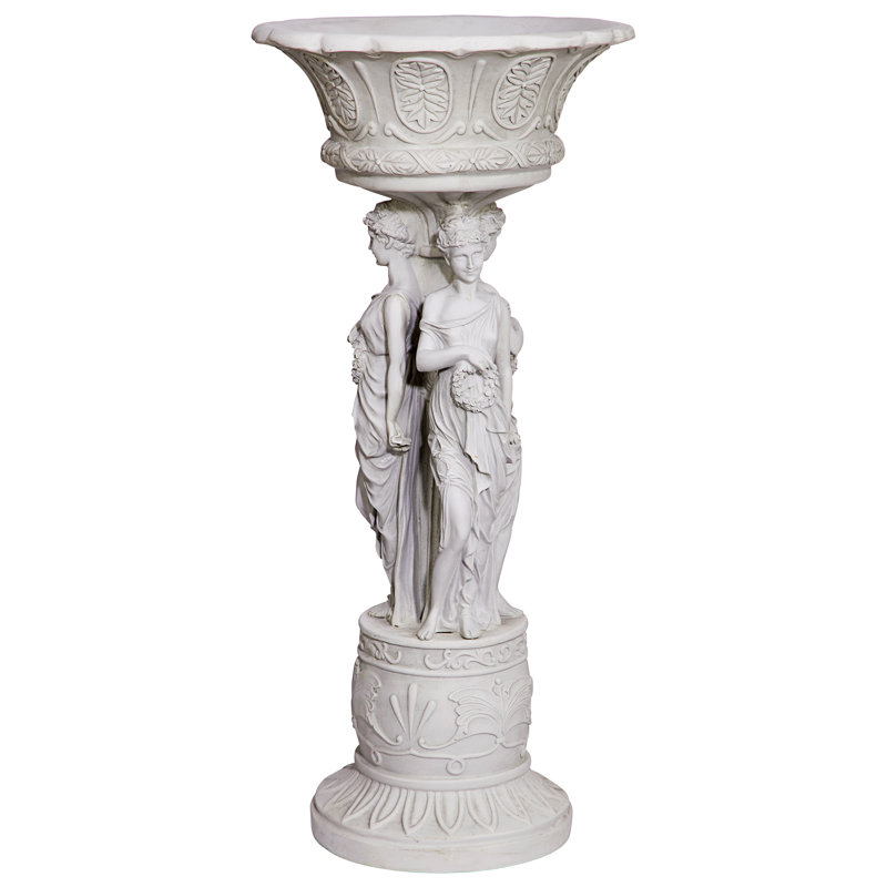 Support à plante à piédestal avec urne néo-classique Chatsworth Manor