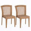 Chaise d'appoint de patio (ensemble de 2)-1885082504