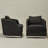 31" Wide Linen Fabric Upholstered Swivel Barrel Chair Set of 2-1844777205