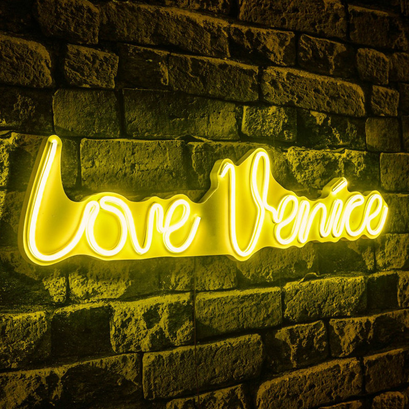 Flexible Neon LED Strip Lights, Waterproof IP67, Yellow Color, 12V DC, 12 ft 3 in Length x 5.9 in Width x 0.8 in Height | 350 Lumens, 4200K | PVC Foam Template, Perfect for Indoor & Outdoor Decorative Lighting