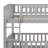 Jeneine Kids Twin Over Twin Bunk Bed-1044033478