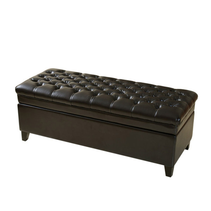 OTTOMAN DE RANGEMENT JULiana (seulement avec repose-pieds)