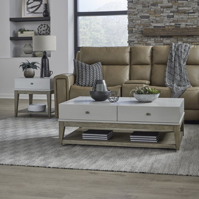 Aelia 3 Piece Living Room Table Set