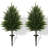 24"Artificial Topiary Cedar Tree with Ground Stake-1932089302