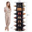 Range-chaussures rotatif 23 niveaux 23,2 po, organisateur de chaussures 28 paires-129180783
