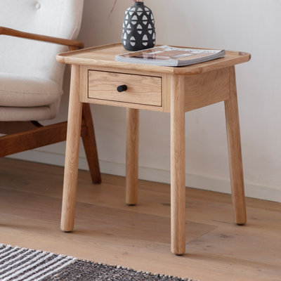 Raphael Side Table with Storage
