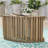 Lahaina Wood Foldable Chaise Lounge - Grey-707992828