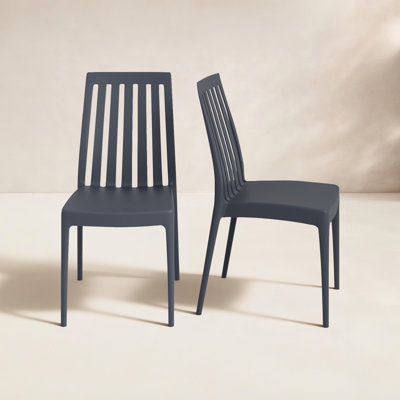Kenno Stackable Patio Side Chair
