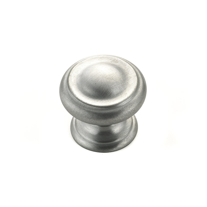 Poignée ronde Expression 1 5/16 po de diamètre, Chrome brossé